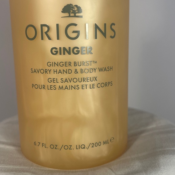 Origins Ginger Hand & Body Wash Full Size Bottle with Pump. NEW. Never Used. - Picture 2 of 3